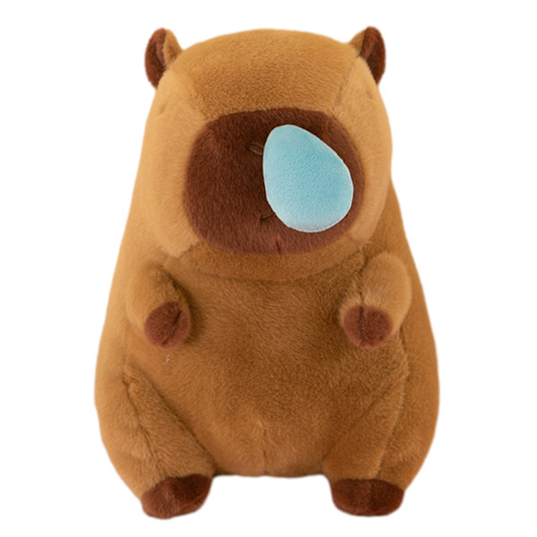 Capybaras Snot Infällbar plyschdocka Bekväm plyschfyllning Skastkudde för barn Pojke Flicka Kvinnor Män 40cm