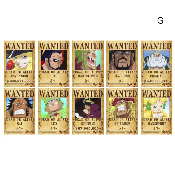 One Piece Wanted Belöning Beställ Tapet Hd Poster Sovsal Tapet För Sovrum Vardagsrum B