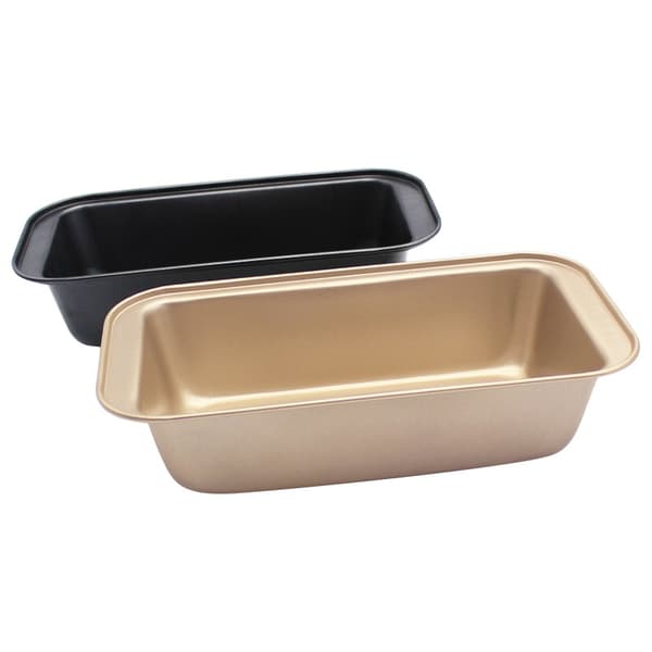 Loaf Bakpanna Multipurpose Non-stick Quick Release Tårta Bröd Rostat bröd Bakform Gold