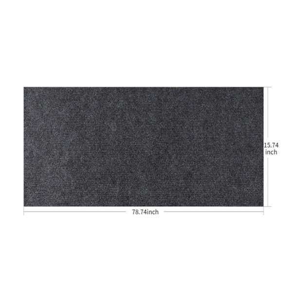 Hushållsskärbar självhäftande kattskrapsmatta Reptålig soffa Skyddsdyna Kattungar tillbehör Dark Grey Large