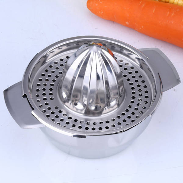 Rostfritt stål Citrus Citron Orange Presspress Juicer Hand Manuell Press Köksverktyg