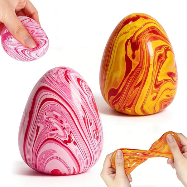 Ägg påsk Squishy Leksak Påskägg Squishy Stressavlastande Leksaker Barn Vuxna Fidgets Sensorisk Gåva E