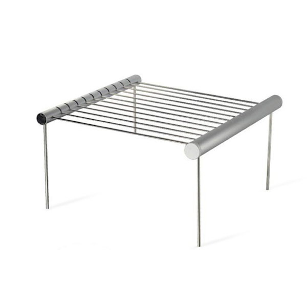 Bärbar campinggrill Vikbar mini grill i rostfritt stål för backpacking på bakgårdar First Generation