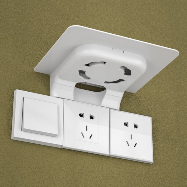Multifunktionell projektor Set-Top Box Ingen borrning av hål Hushållsmateriel Single Socket