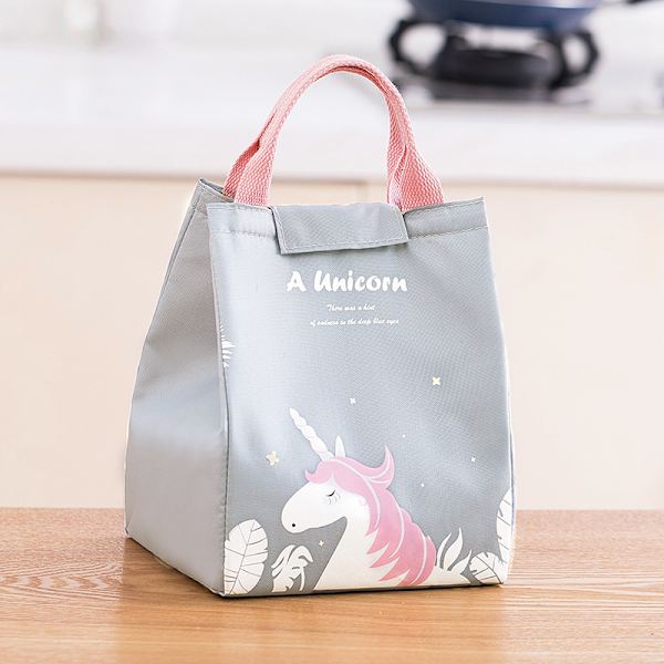 Miljövänlig isolerad matsäcksväska Vattentät mjuk matkasse för arbetsskola picknickstrand Dark Blue