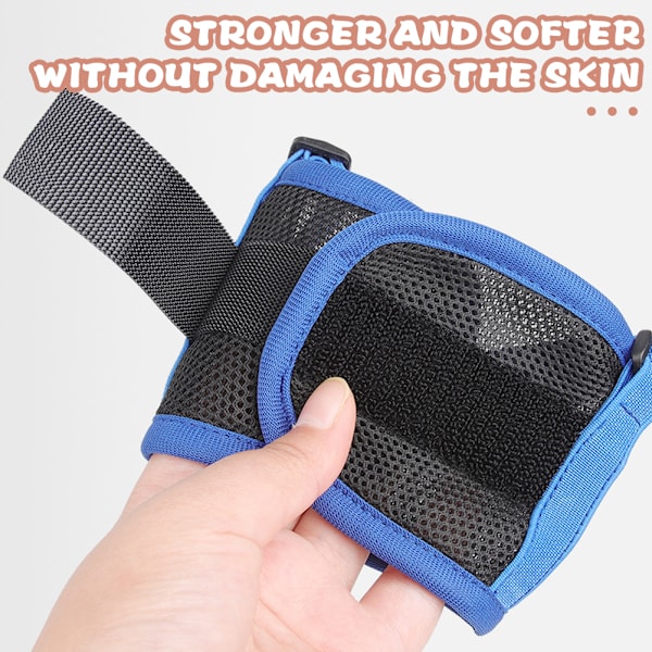 Anti-bite Mesh Nosparti För Hund Justerbart Andas Hund Cover För Utomhus Grey M