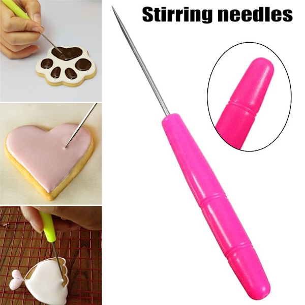 Omrörande nålfondantkakor Dekorera Carving Embosser Markeringsmönster Multicolour