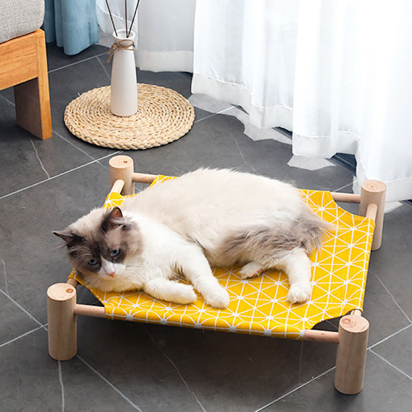 Cat Nest Tvättbar Cat Bed Cool Nest Cat Supplies Pet Bed Hund Bed Dog House Mjukt och bekvämt Random Color