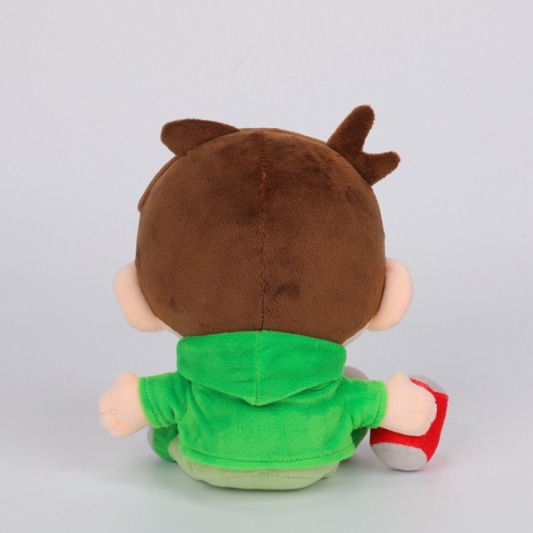 Cool Eddsworld Makeship Plyschleksak Mjuk Bekväm PP Bomull Kramdocka För Barn Pojke Flicka 150g