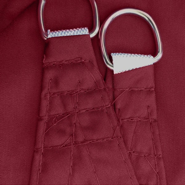 Vattentät solskyddssegel rektangel UV-block Hållbar markis solskyddsduk för utomhusträdgård Red 2*3