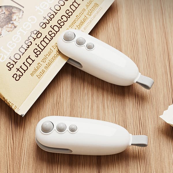 Mini bärbar matförseglingsmaskin Multifunktionell chipspåseförslutare för hemmet USB