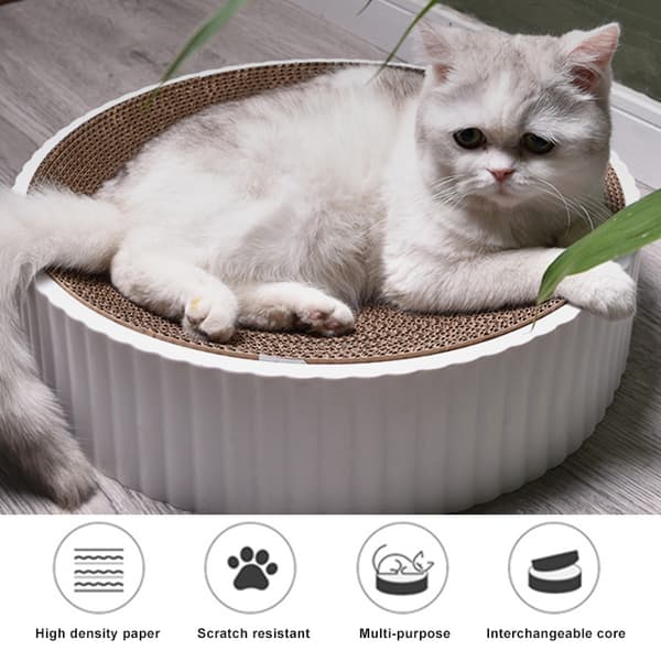 Cat Scratching Board Anti Scratch Cat Soffa Möbelskydd Pet Scratch Pad Leksak B