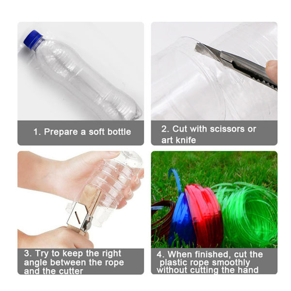 Plast Bottle Cutter Creative DIY Plast Bottle Rope Maker Cut Rep Tools