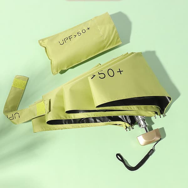 Five Fold Pocket Paraplyer Bärbara solskyddsparaplyer för utomhusbruk Pink