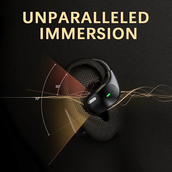AI-översättande hörlurar med skärm, APP-kontroll, trådlös översättning, multifunktionella brusreducerande hörlurar Black