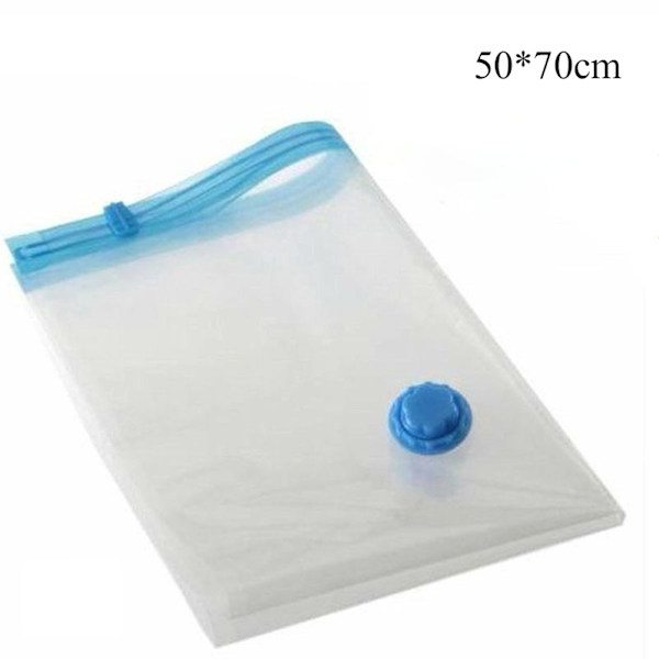 Väskor Vakuum Förvaringsutrymmessparande påse Vac Bag Vakumpåsar Seal Bags Reseväska 40x50cm