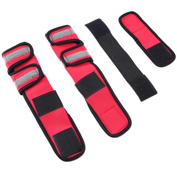 Hundbensskydd för framben, kompressionsbandage, ger extra stöd för hasleden, justerbar, hundvård Red Second Generation M