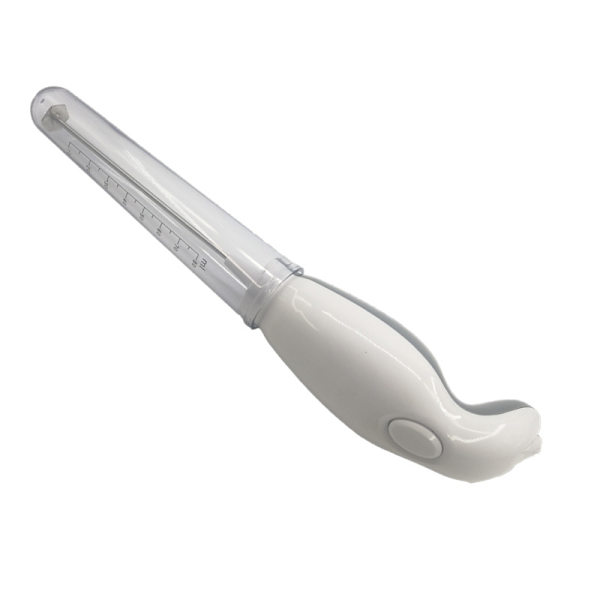 Hushålls Elektrisk Handmixer Plug-In Slushies Juices Såser Mixer För Baby White and Gray