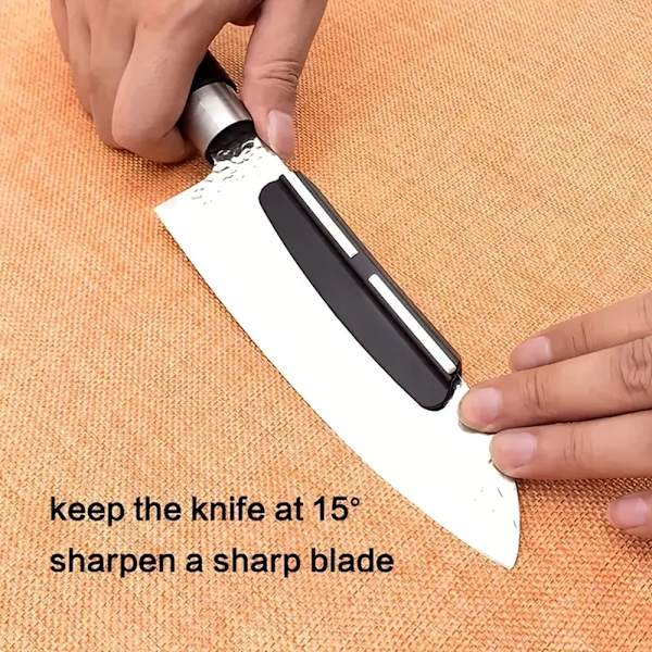 Knivar Vinkelguide för slipning av sten Slitstark skärpning Cutter Assistance for Whetstone Black