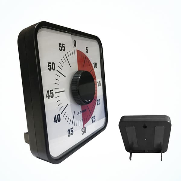 Visual Timer 60 Minuter Timing Set Back Ben Stativ Nedräkningstimer