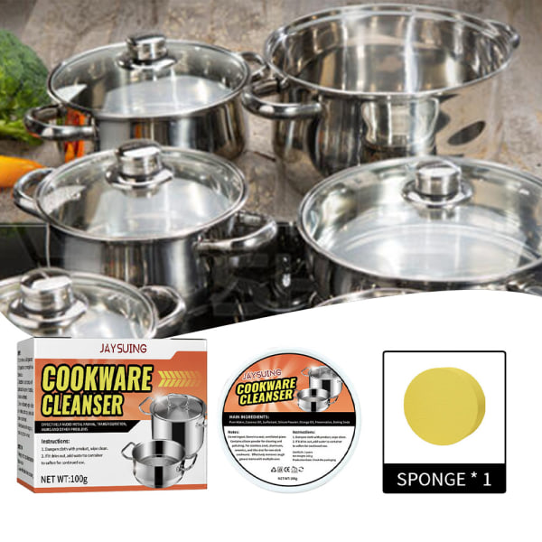 Köksredskap Cleaner Cleanser Multifunktionella kranar Avkalkningsmedel för kök 200g