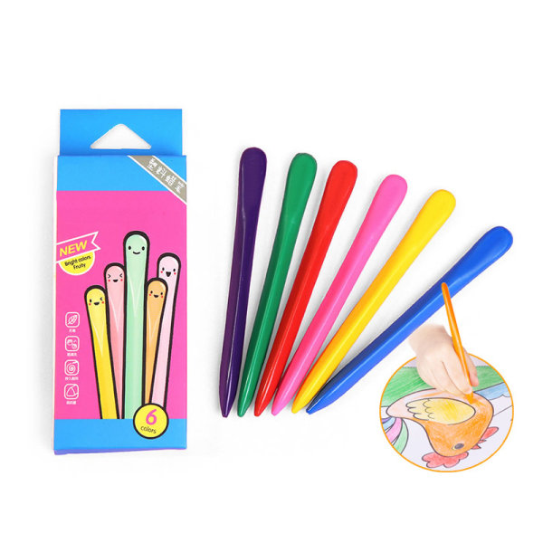 36 färger Triangulära kritor Triangulär färgpenna för studenter Barn Barn 24 Colors