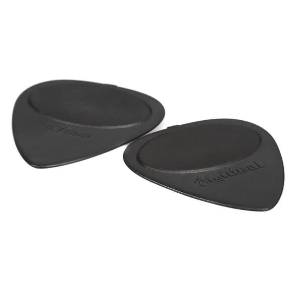 10 st Plockar 0,7 mm tjocklek Tillbehör Hållbar för elgitarr bas Ukulele Black