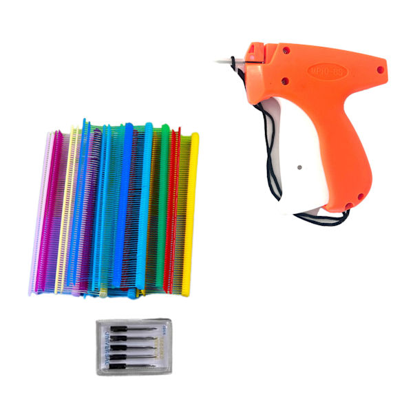 Manuell Quick Clothing Fixer Lättanvänd quilthäftanordning för bomullsdenim Orange