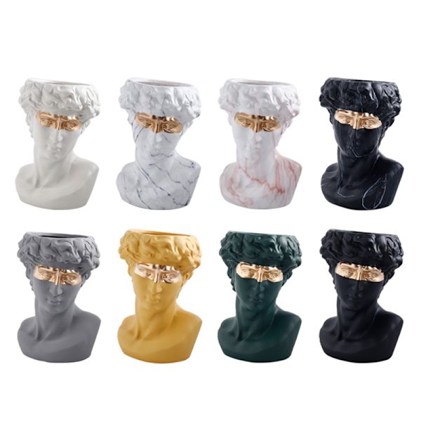 Huvud Suckulenter Krukkruka Inomhus Utomhus Hartskruka Söta växter Blomkruka Blomsterarrangemang Heminredning Beige
