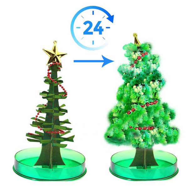 Magics Christmas Tree DIY Kit Med Söt Form Instereting Pedagogisk Festleksak Nyhet Present Till Girl Boy