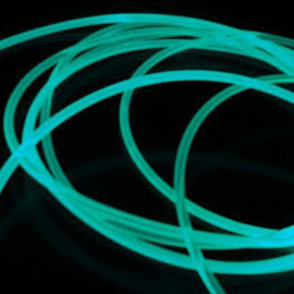 Lång 1M PMMA sidglöd optisk fiberkabel 1,5 mm/2 mm/3 mm diameter för bil LED-ljus Ljusstark