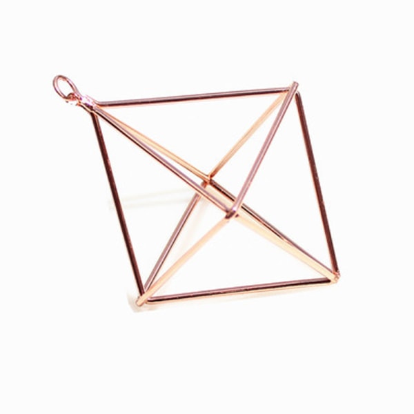 Enkelt Mini Iron Flower Stand Suckulent Blomsterhylla Blomkruka För Desktop Balkong Dekoration Copper Red With Ring