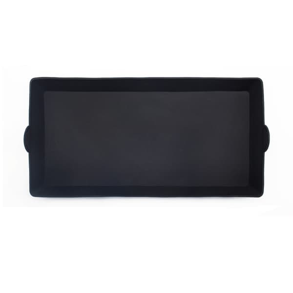 Bakplåtsavdelare i silikon Multipurpose Non-Stick Bakeware Pizza Tårtfat Black 2