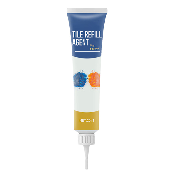 Kakelbruk Reparation Lim Vattentätt Kraftfull Kakelspaltfyllningslim för inomhus utomhus 20ml