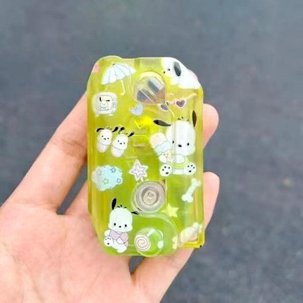 3D morötter Knivar leksak med blixt Tecknad printed antitryck avkopplande grannlåt leksak för barn pojke flicka Yugui Dog