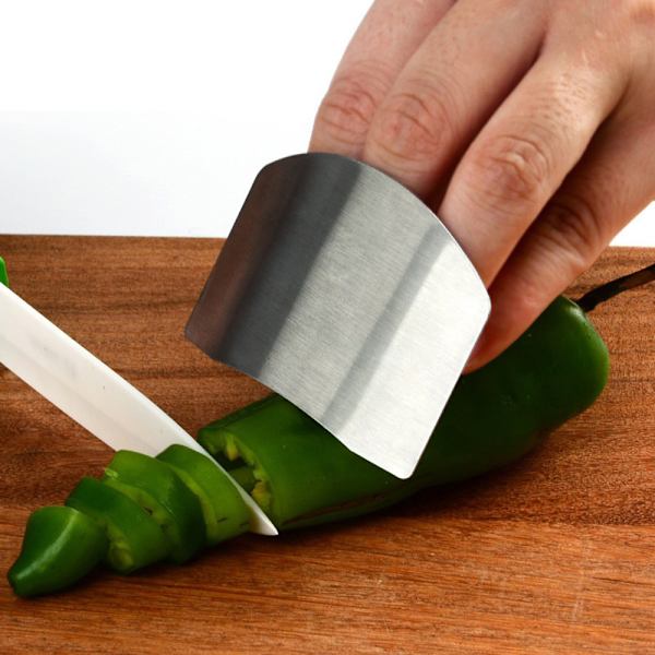 Frukter Finger Guarding Cutter Justerbar Bärbar Grönsaker Säkerhet Cutter För Hus Double