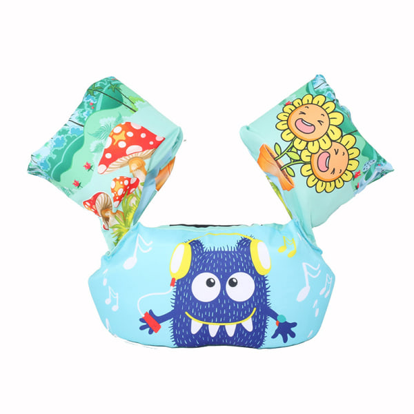 Toddler Flytväst Simväst Simfloaties För Småbarn Flickor Och Pojkar Barn Badvästar För Pool Beach Lake Blue Barking