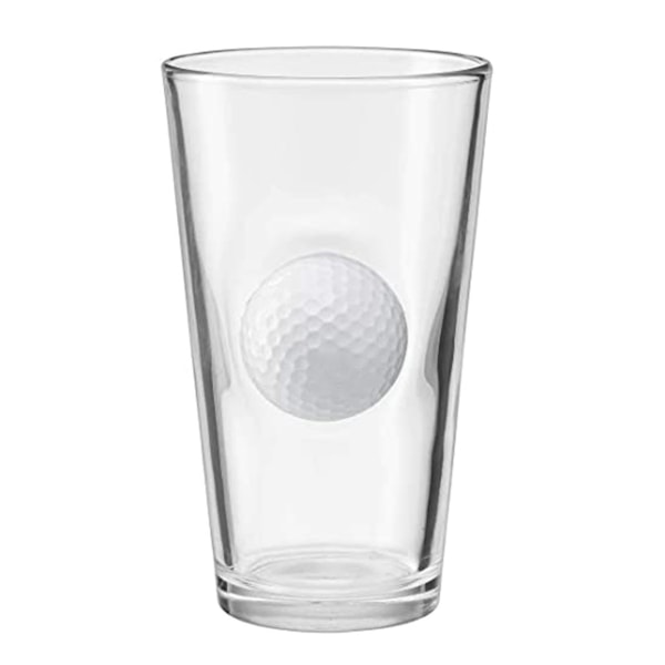 Golfboll som fastnat i glaskopp för öl Fleranvändbar mugg Bar Club Dryckesartiklar 1pc