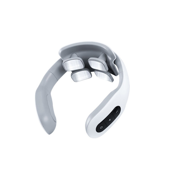 Elektrisk Lågfrekvent Pulser Cervikal Massager USB Laddning Nacke Skulder Massager För Hemkontor H81
