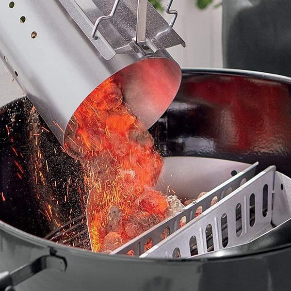 Galvaniserad aluminiumkorg för grillredskap för hemmagrill