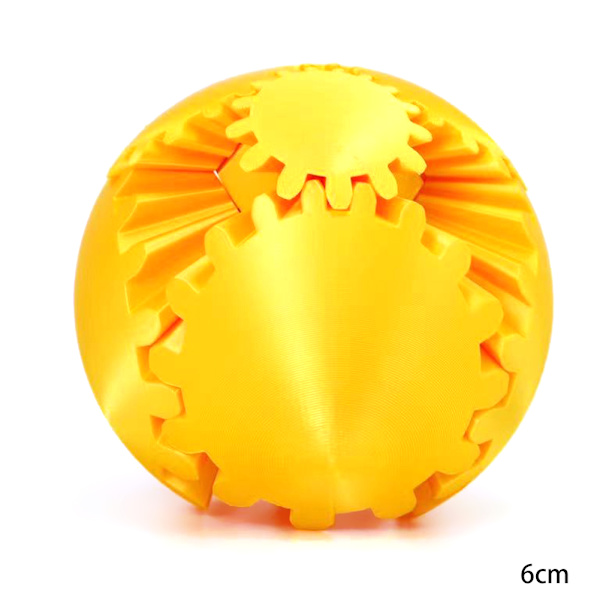 3D-tryckt boll roterande fidgets spinners boll rolig 3D-tryckt stressavlastande leksak för barn vuxna J 6x6cm