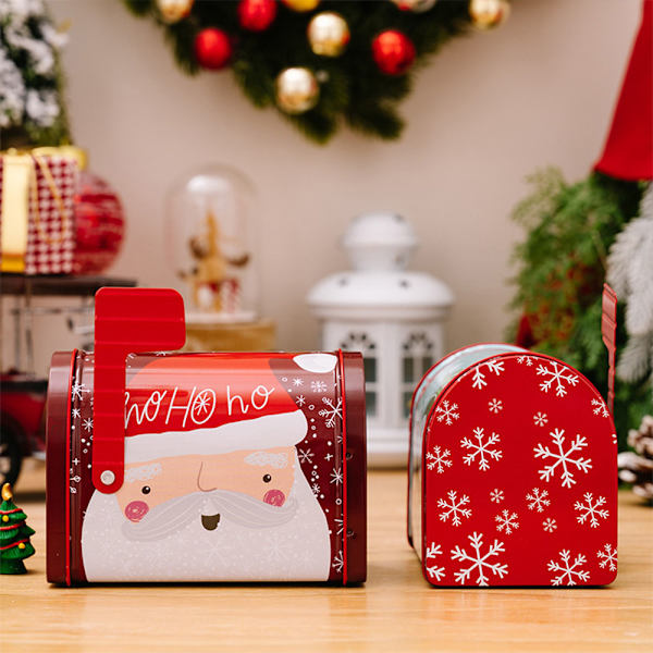 Godis förvaring brevlåda på jul Fashionabla bärbara Sugers låda för vardagsrum q version