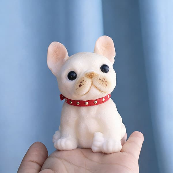 Mini håndlavede Squishys hundelegetøj søde Fidgets legetøj stressbolde til voksne sensorisk stresslegetøj B
