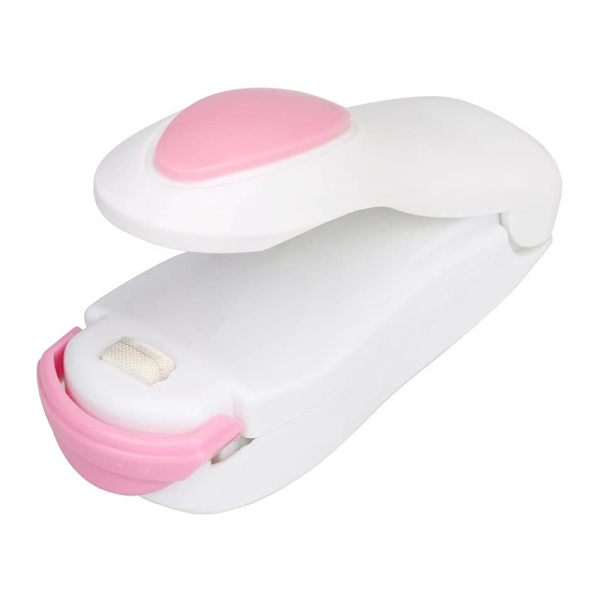 Mini Bag Sealer Portable Heat Vacuum Sealers Plast Sealer Mini Food Sealer för plastpåsar Matförvaring Yellow
