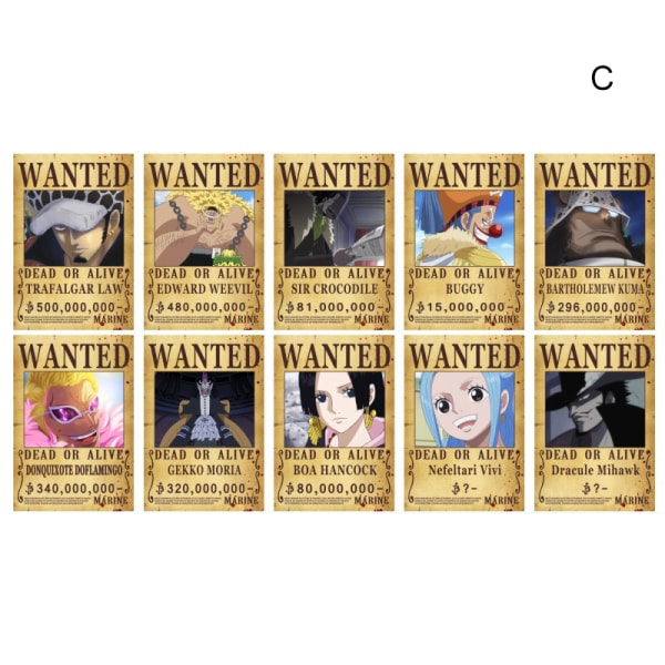 One Piece Wanted Belöning Beställ Tapet Hd Poster Sovsal Tapet För Sovrum Vardagsrum B