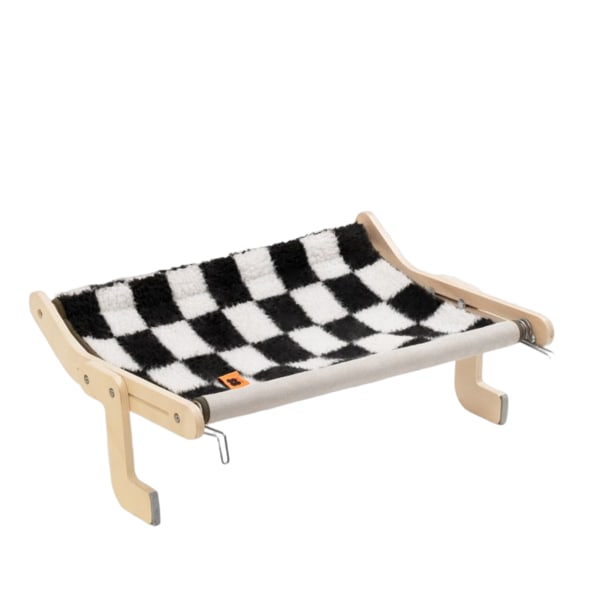 Cat's Window Hammock, Cat's Hanging Bed svart