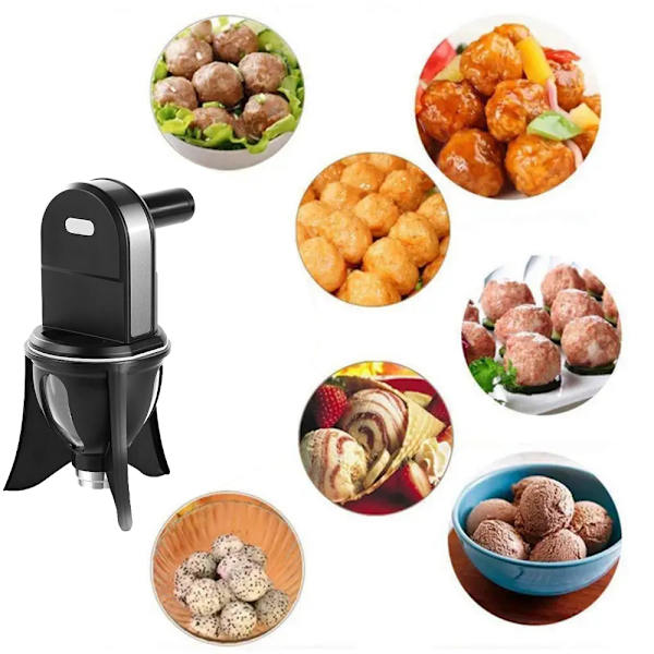 Automatisk köttbulle Sweet Dumpling Machine Multipurpose Quick Meat Ball Maker för nötkött Ball Fishball Meatballs