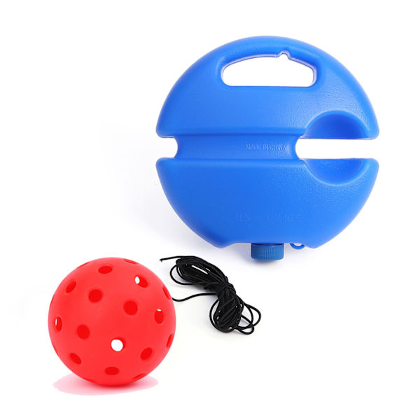 Elastiska strängar Pickleball Trainers Halkfri bastennisträningsverktyg för självträning Red