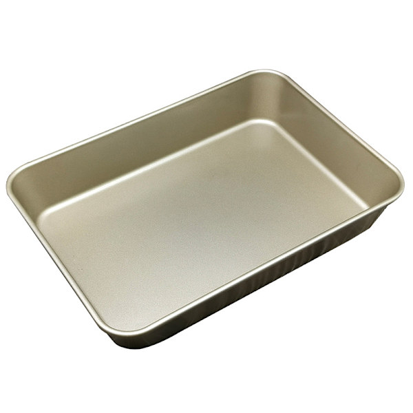 Nonstick Bakeware Rektangulär Cake Pan Multipurpose Quick Release Cake Bröd Rostat bröd Bakpanna S