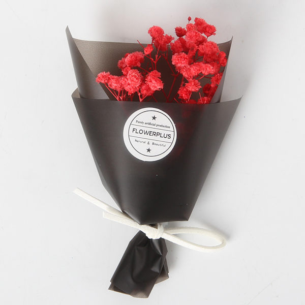 Mini torkad blombukett presentförpackning Skräddarsydd present till alla hjärtans dag jul mors dag MH.01